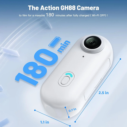 Lightweight and Powerful Action Camera